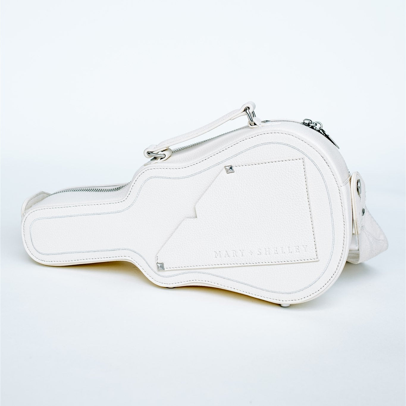 Ritual Crossbody Bag IVORY Guitar Case Bag with Real Guitar Strap