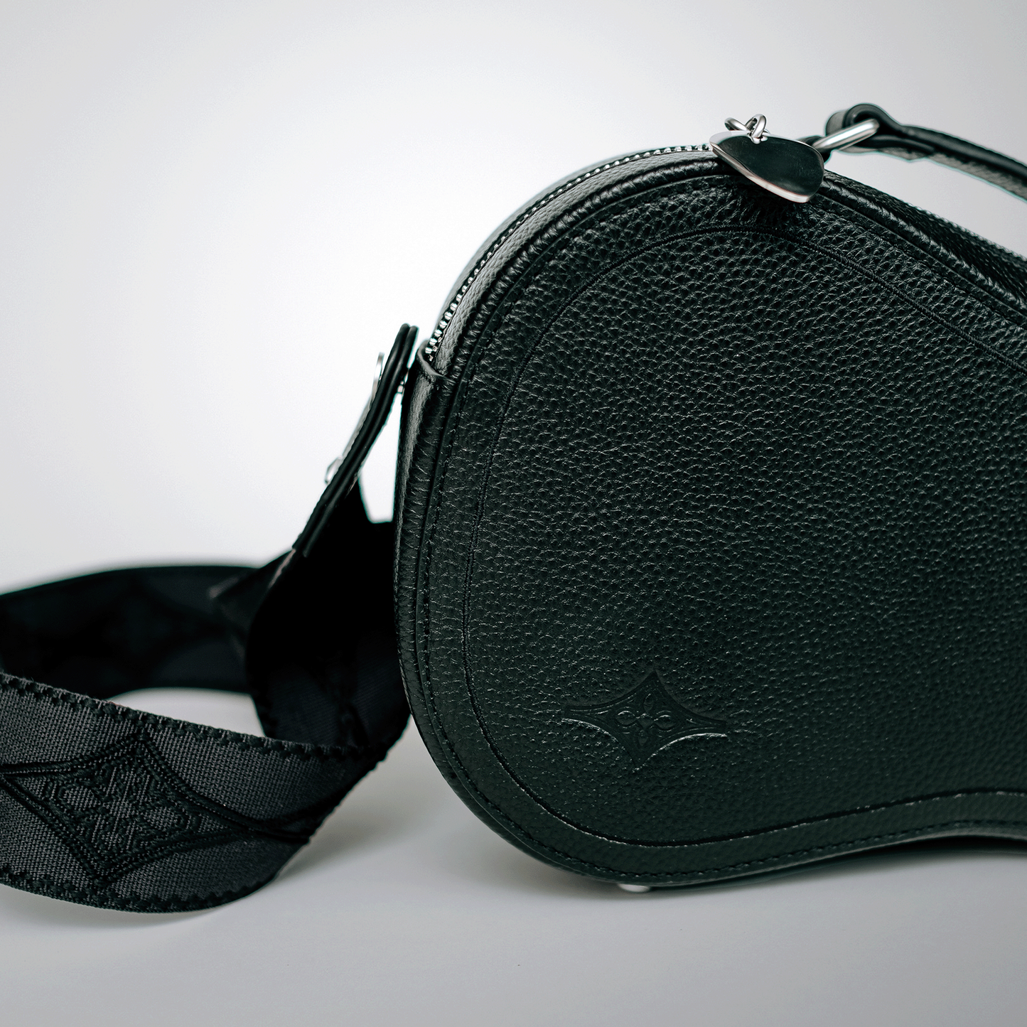 Ritual Crossbody Bag BLACK Guitar Case Bag with Real Guitar Strap