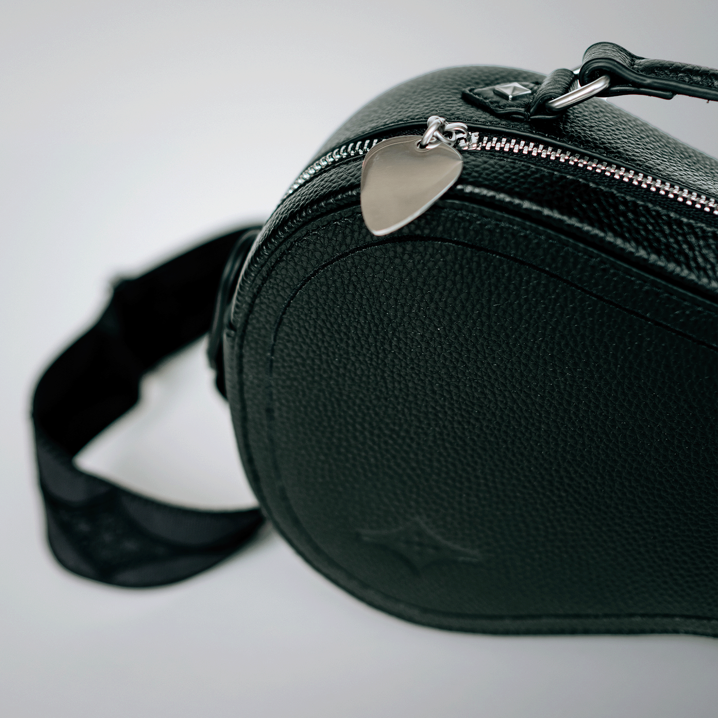 Ritual Crossbody Bag BLACK Guitar Case Bag with Real Guitar Strap