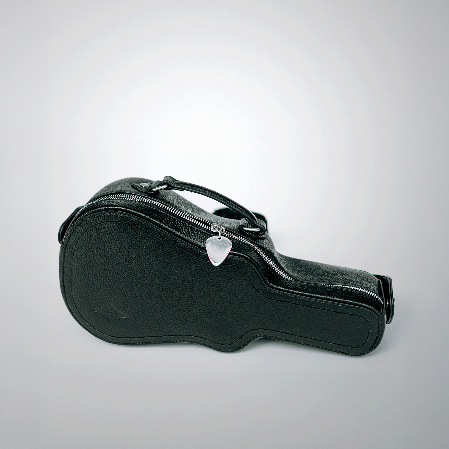 Ritual Crossbody Bag BLACK Guitar Case Bag with Real Guitar Strap