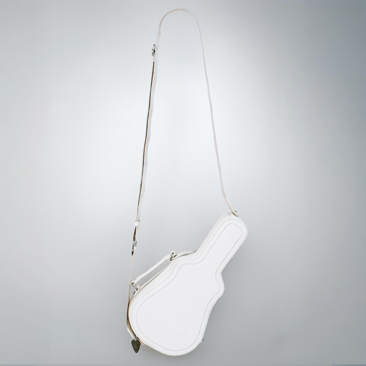 Ritual Crossbody Bag IVORY Guitar Case Bag with Real Guitar Strap